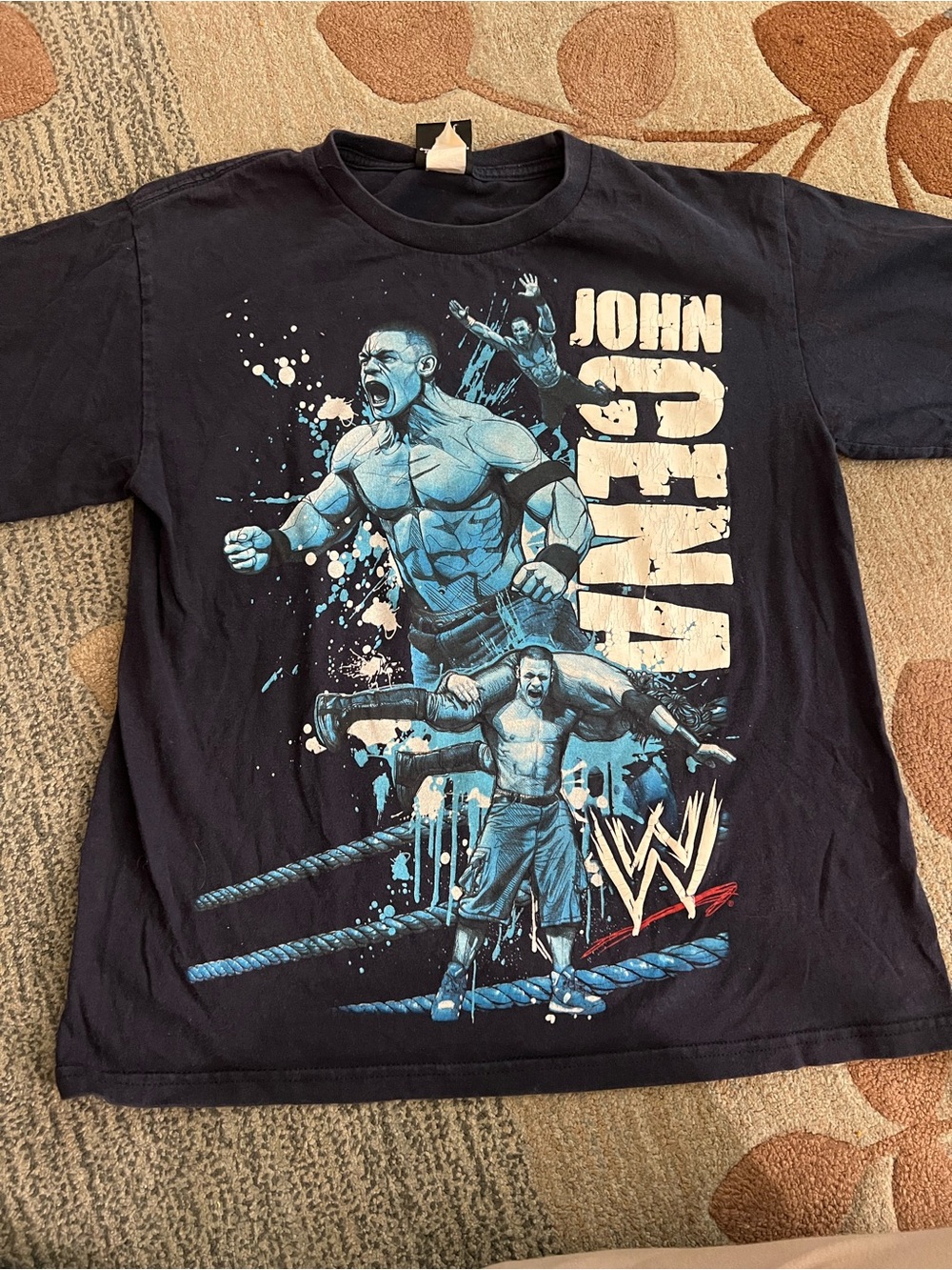 2007 John Cena Kid’s Tee - Navy Blue WWE